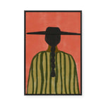 South Western Woman IV | Framed Canvas