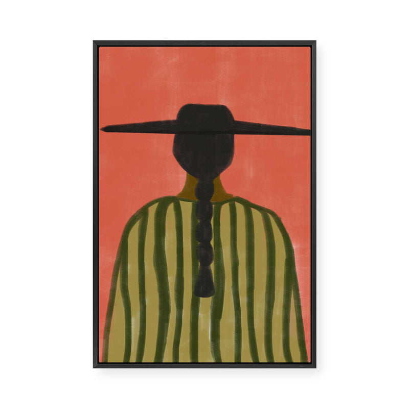 South Western Woman IV | Framed Canvas