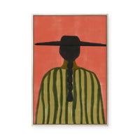 South Western Woman IV | Framed Canvas