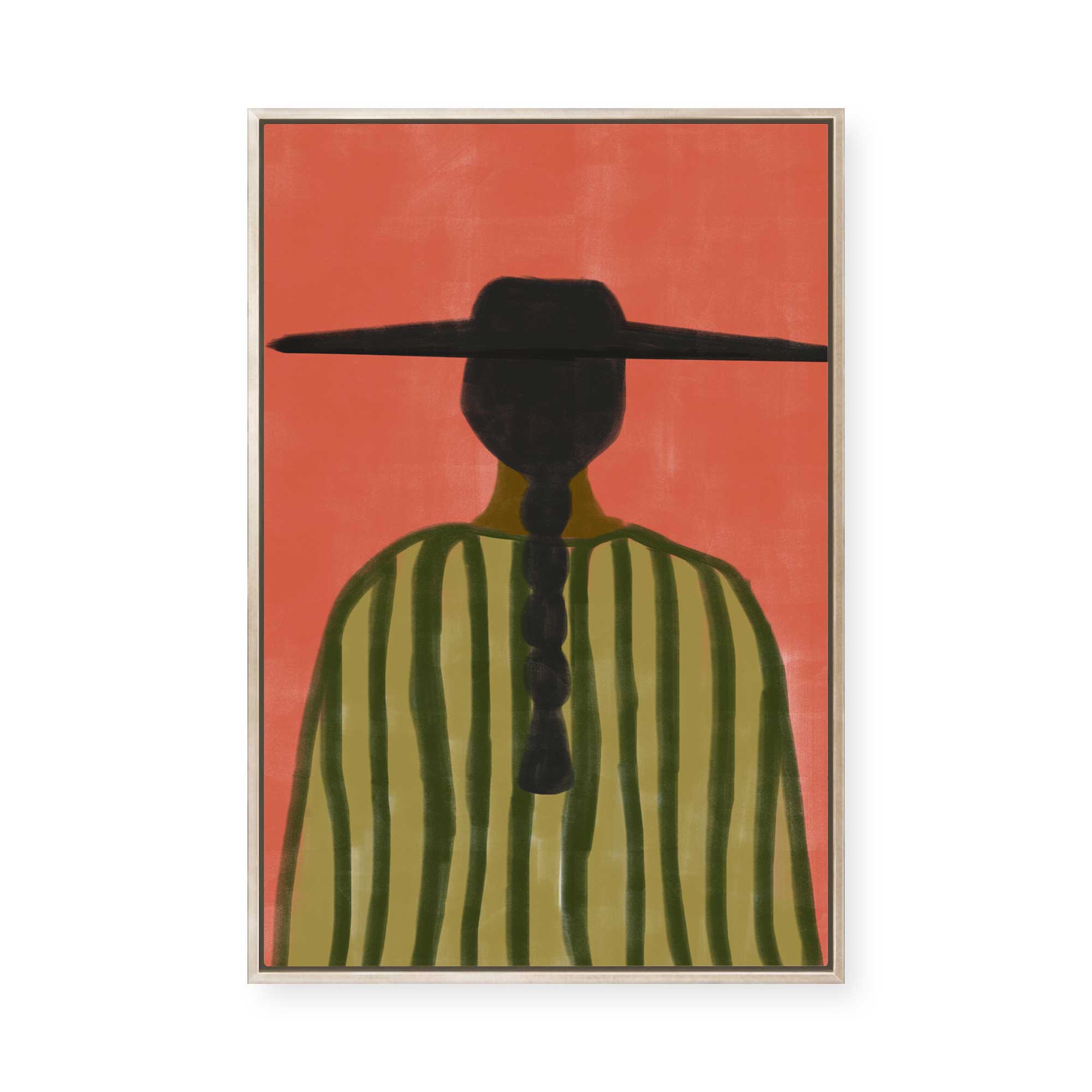 South Western Woman IV | Framed Canvas