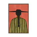 South Western Woman IV | Framed Canvas