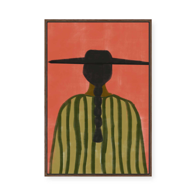 South Western Woman IV | Framed Canvas