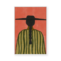 South Western Woman IV | Framed Canvas
