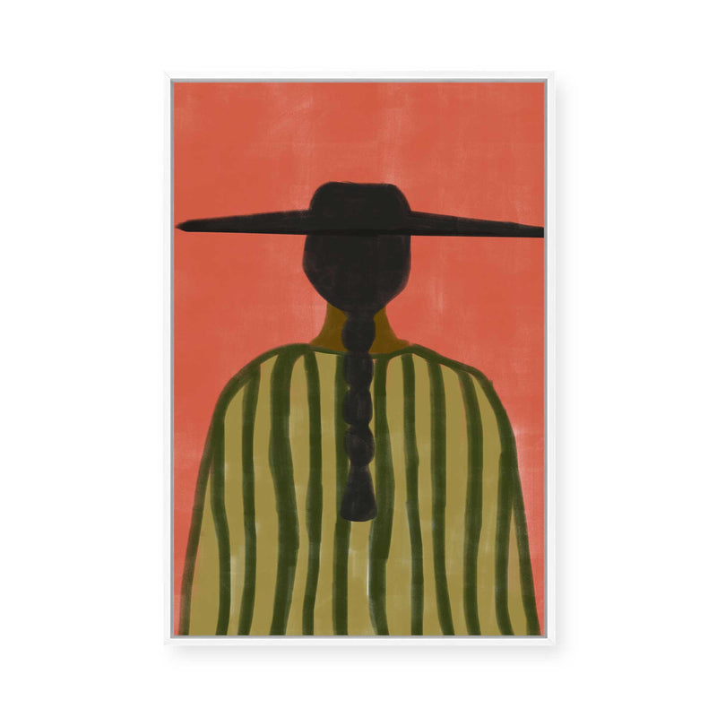 South Western Woman IV | Framed Canvas