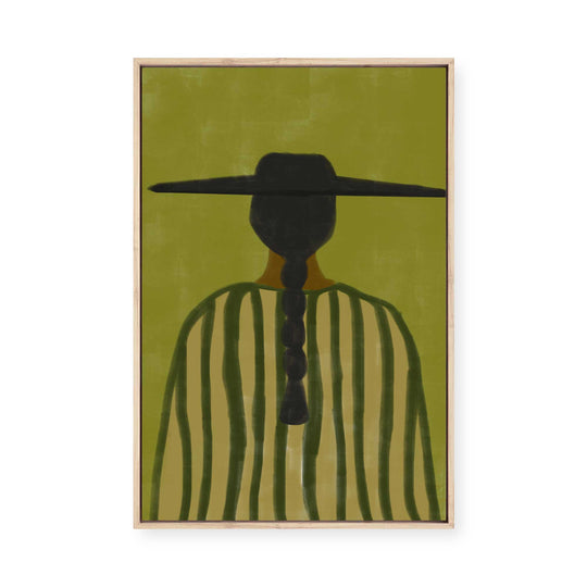 South Western Woman I | Framed Canvas