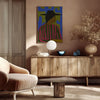South Western Woman III | Framed Canvas