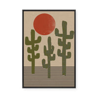 South Western Landscape I | Framed Canvas