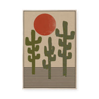 South Western Landscape I | Framed Canvas