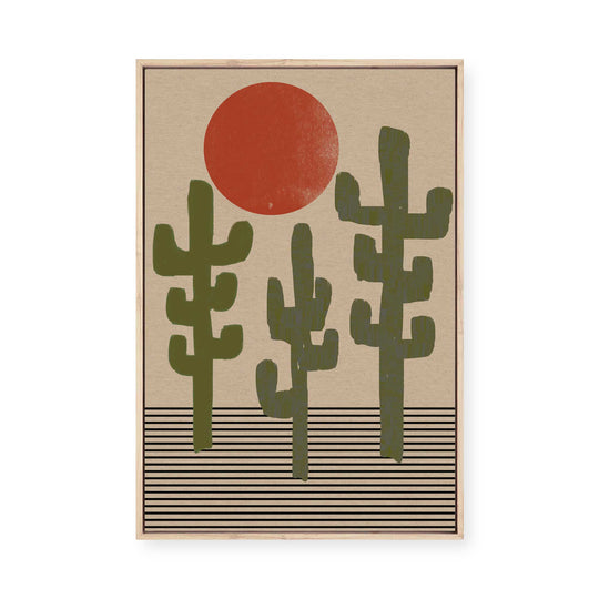 South Western Landscape I | Framed Canvas