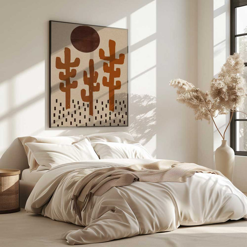 South Western Landscape II | Framed Canvas