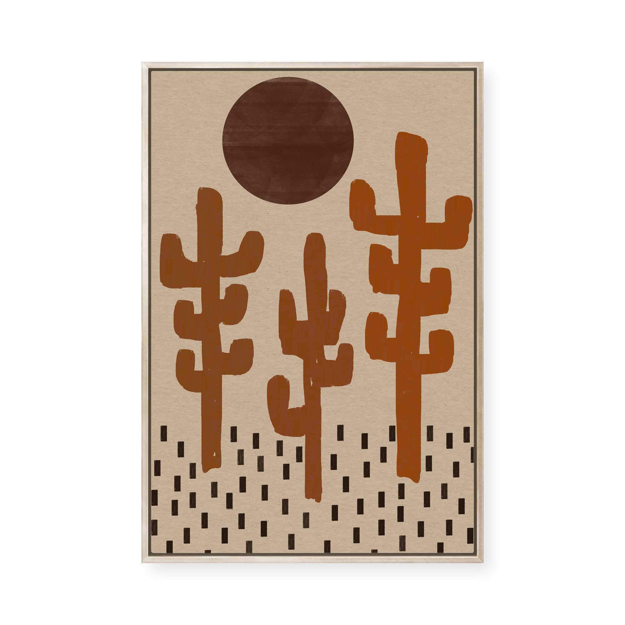 South Western Landscape II | Framed Canvas