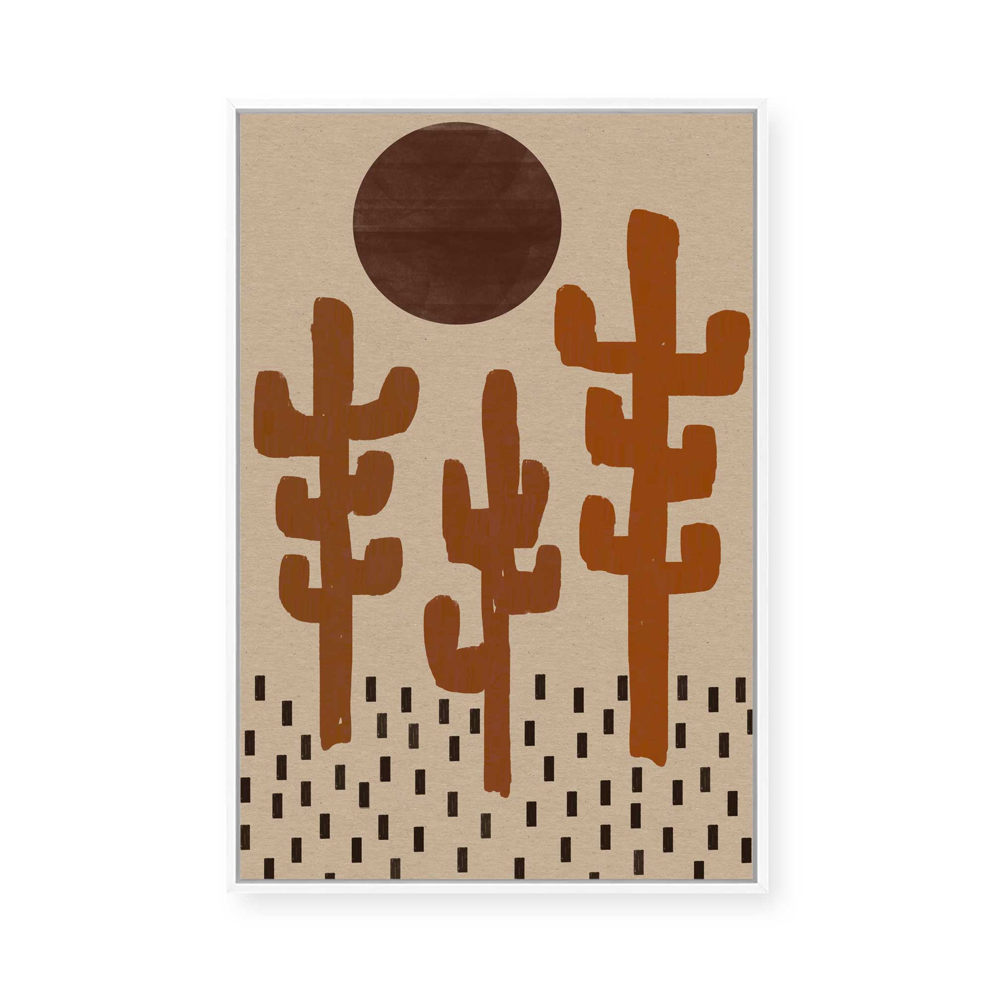 South Western Landscape II | Framed Canvas