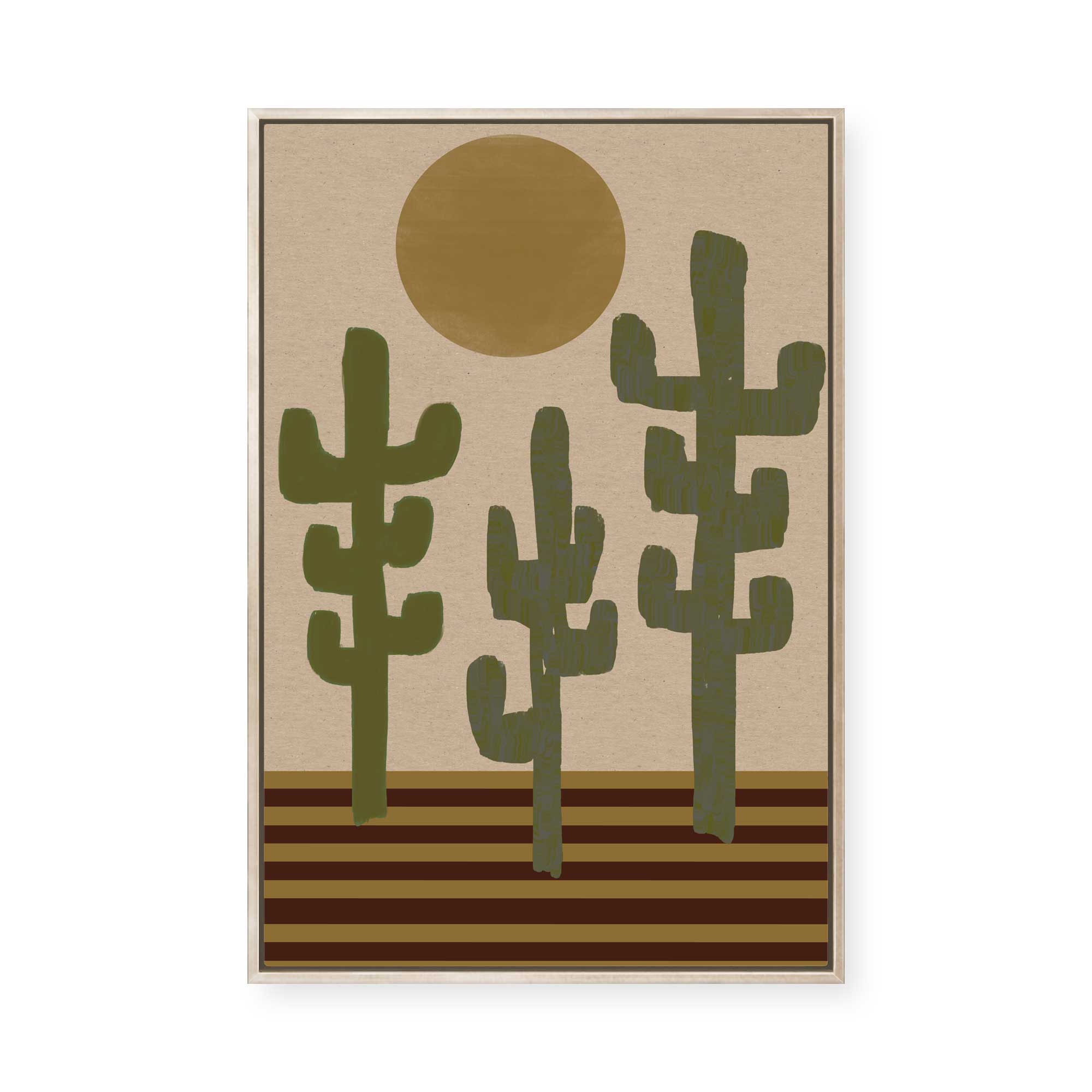 South Western Landscape III | Framed Canvas