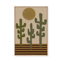 South Western Landscape III | Framed Canvas