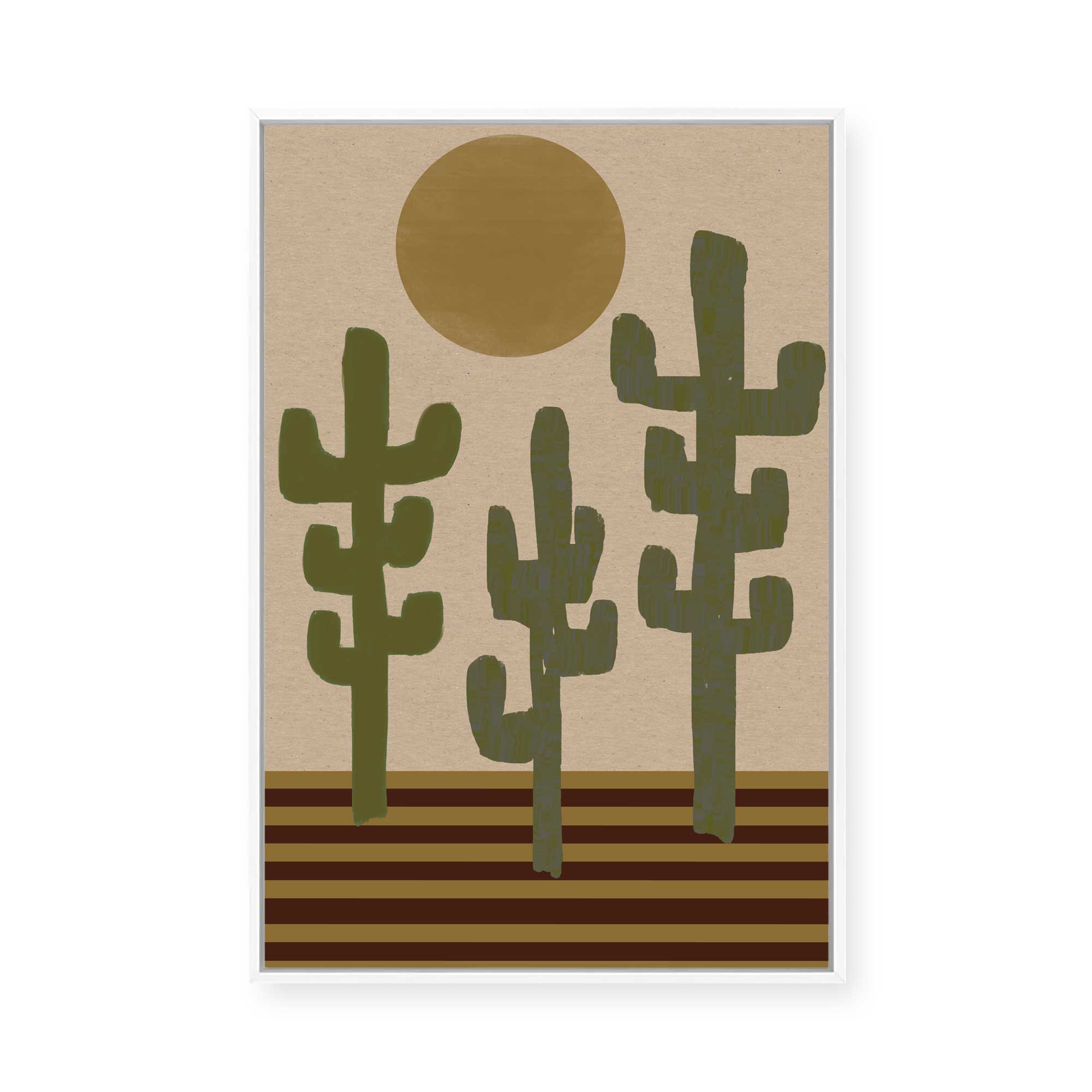 South Western Landscape III | Framed Canvas