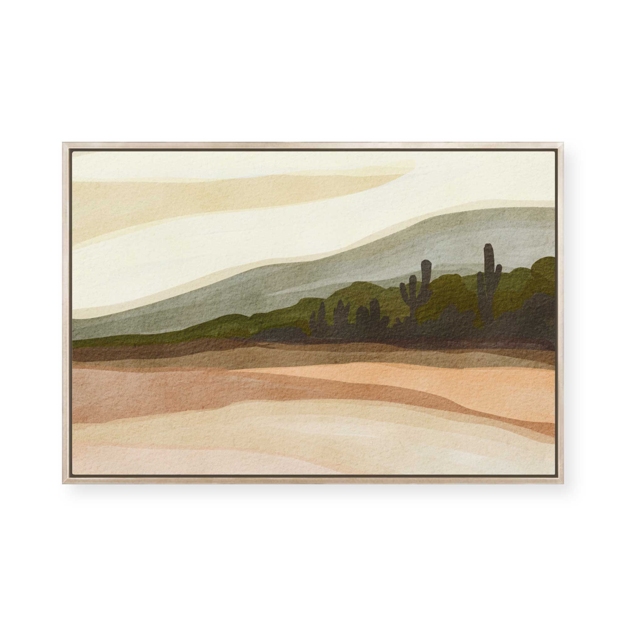 Southwestern  View | Framed Canvas