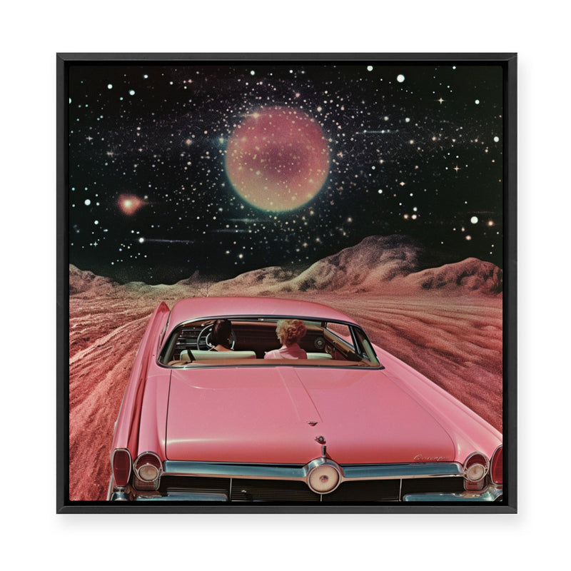 Space Voyage | Framed Canvas