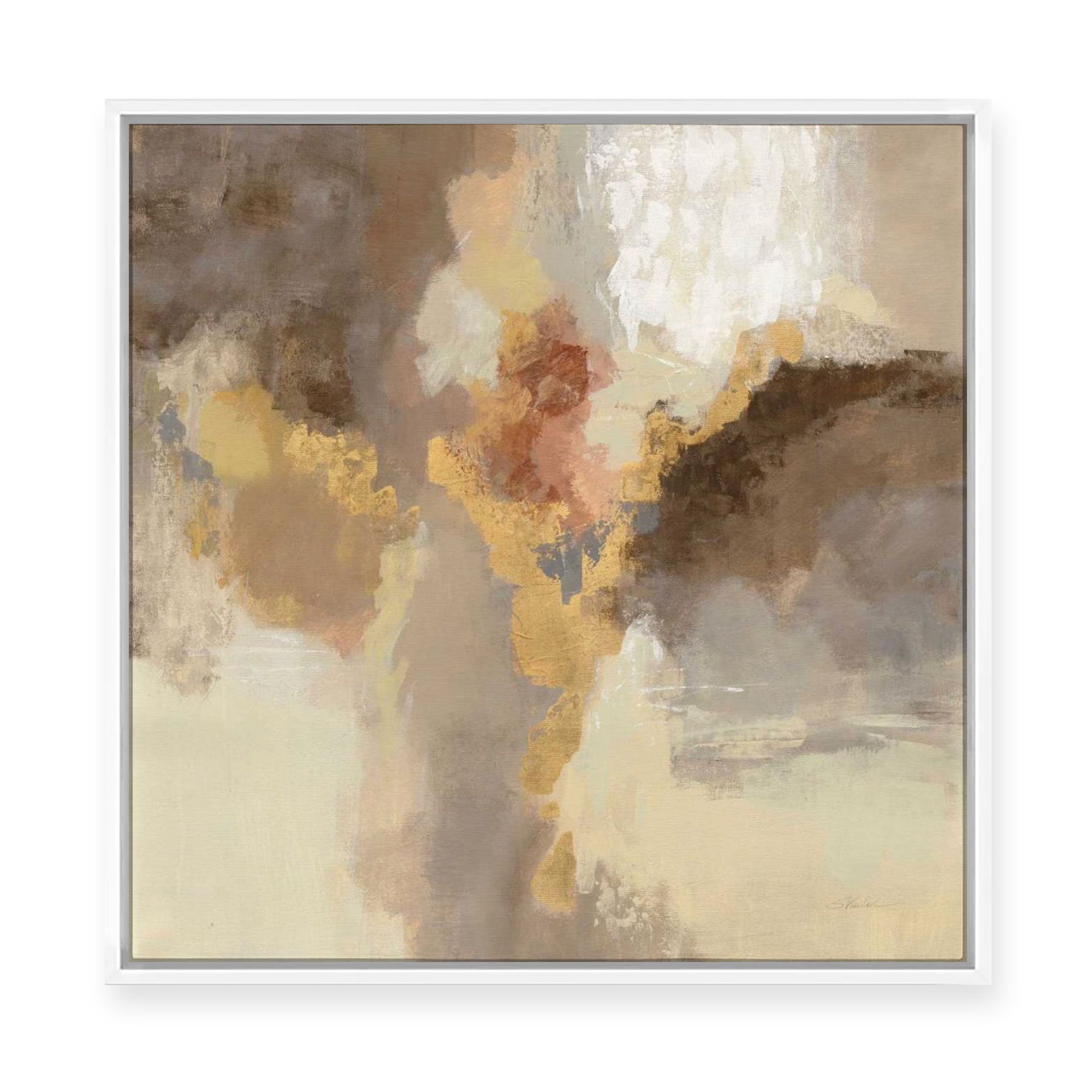 Sparkle Abstract | Framed Canvas