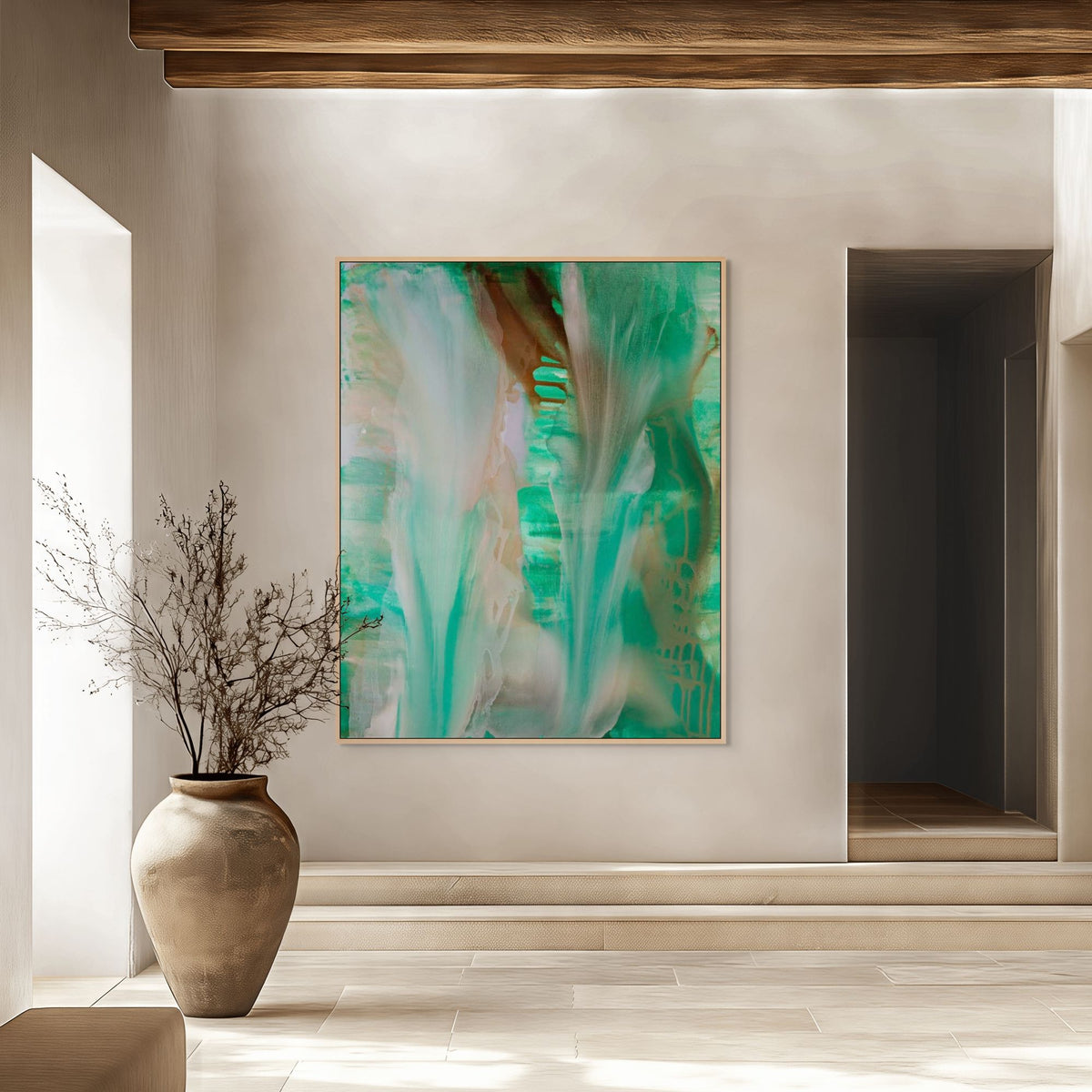 Sparkling Gem | Framed Canvas