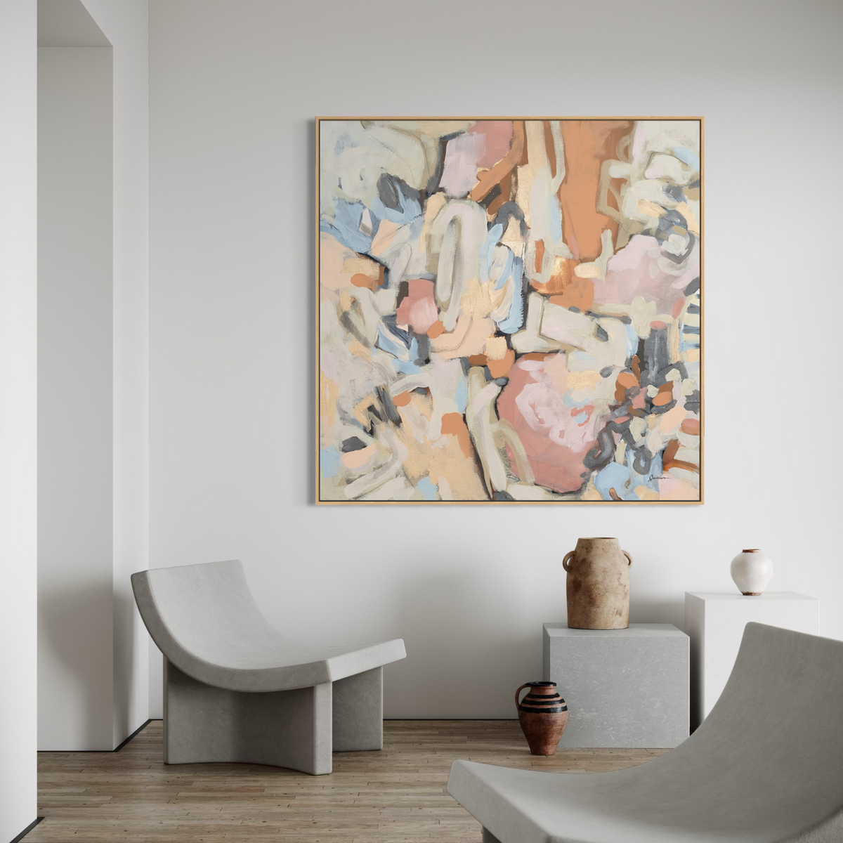Static Pastel II | Canvas