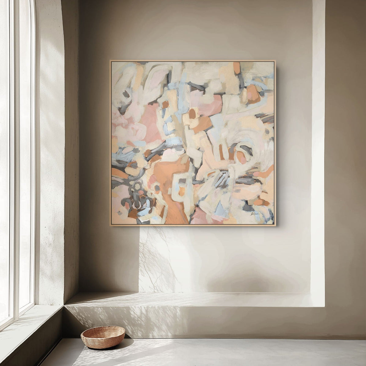 Static Pastel I | Canvas