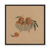 Still Life Oranges | Framed Canvas