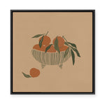 Still Life Oranges | Framed Canvas