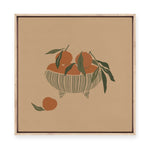 Still Life Oranges | Framed Canvas