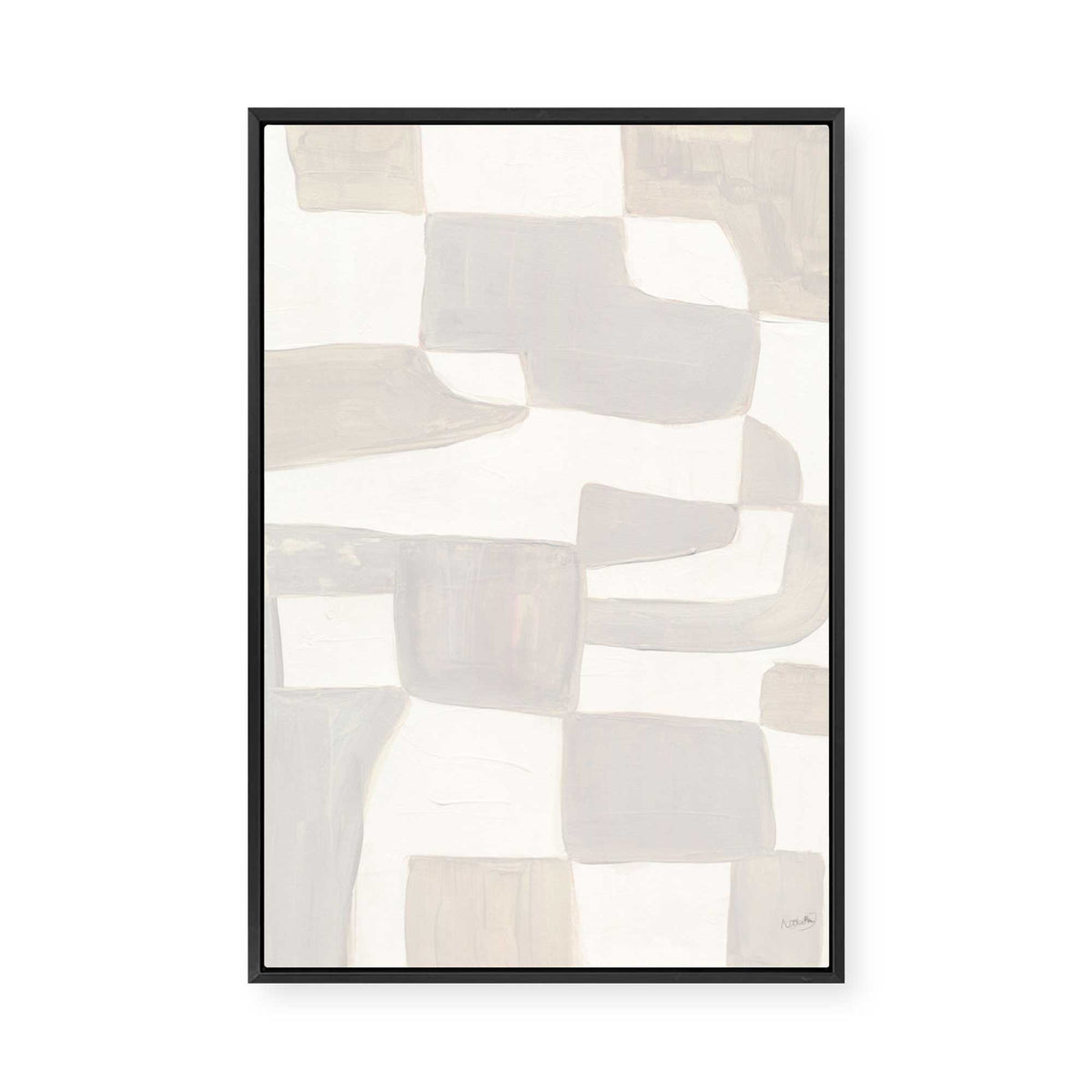 Stone and Light II | Framed Canvas
