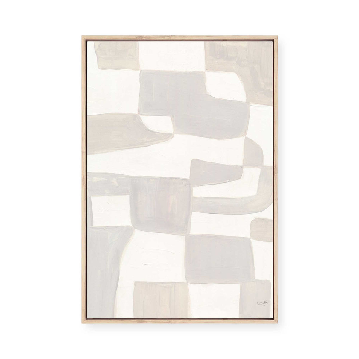 Stone and Light II | Framed Canvas