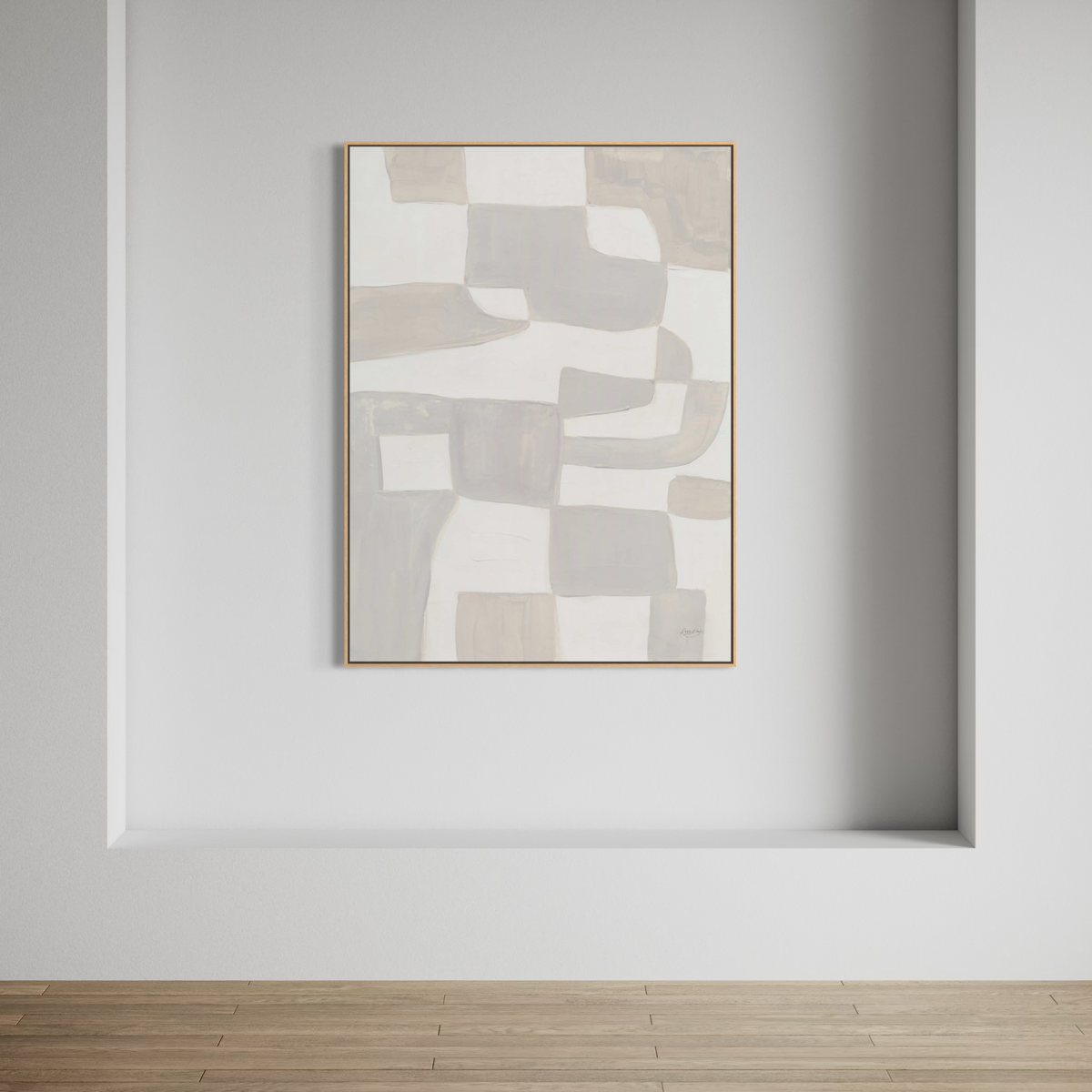 Stone and Light II | Framed Canvas