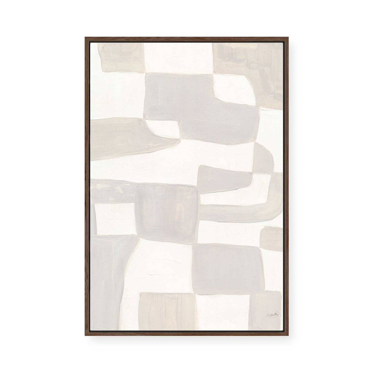 Stone and Light II | Framed Canvas