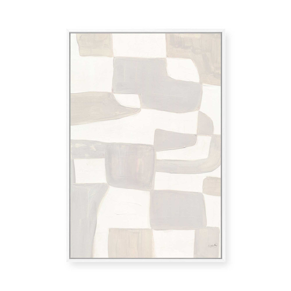 Stone and Light II | Framed Canvas