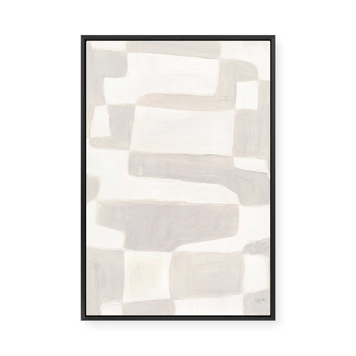 Stone and Light I | Framed Canvas