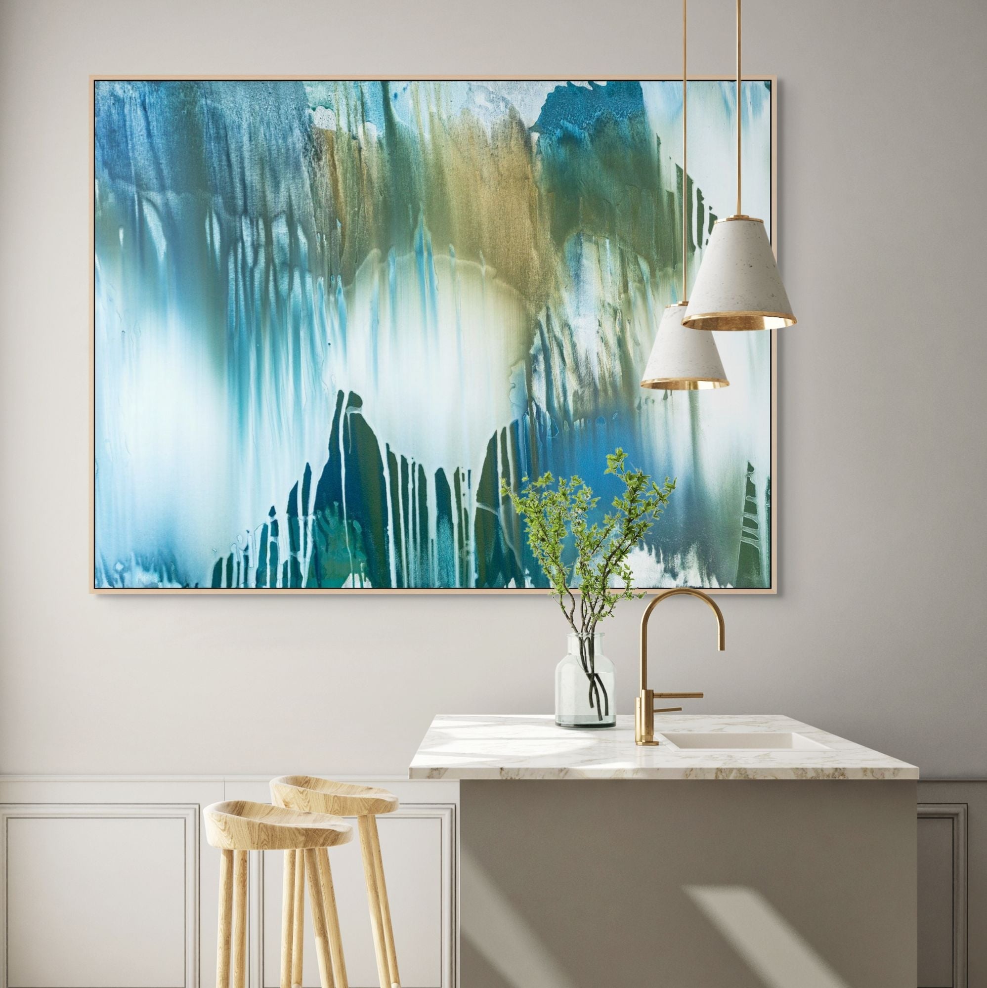 Storm Clouds | Framed Canvas