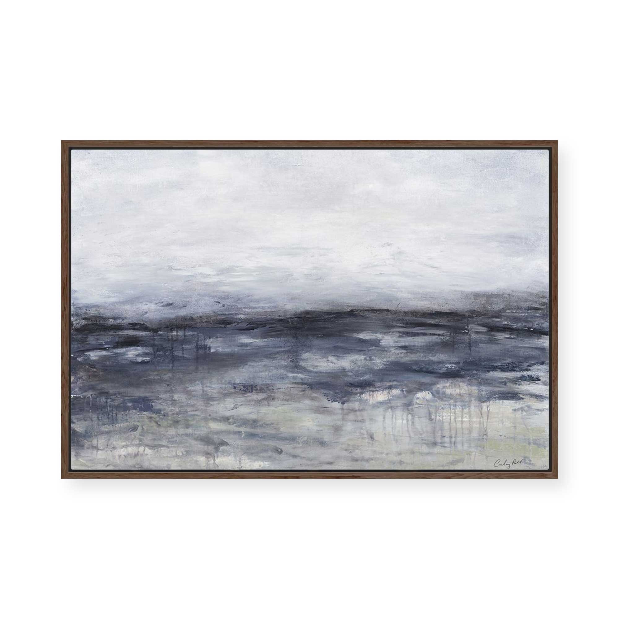 Stormy Seas | Framed Canvas