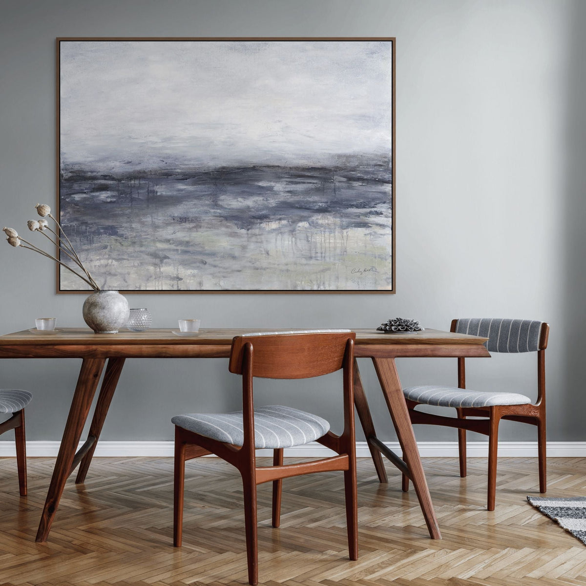 Stormy Seas | Framed Canvas