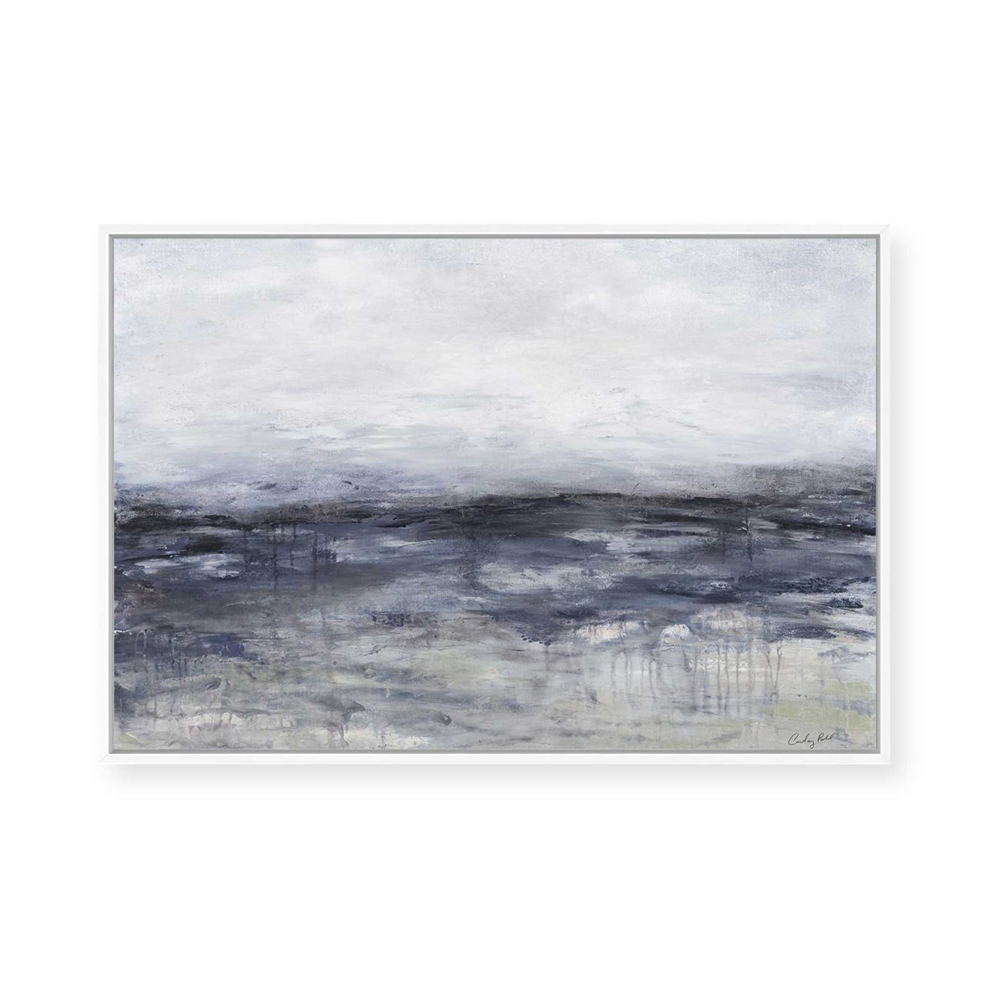 Stormy Seas | Framed Canvas