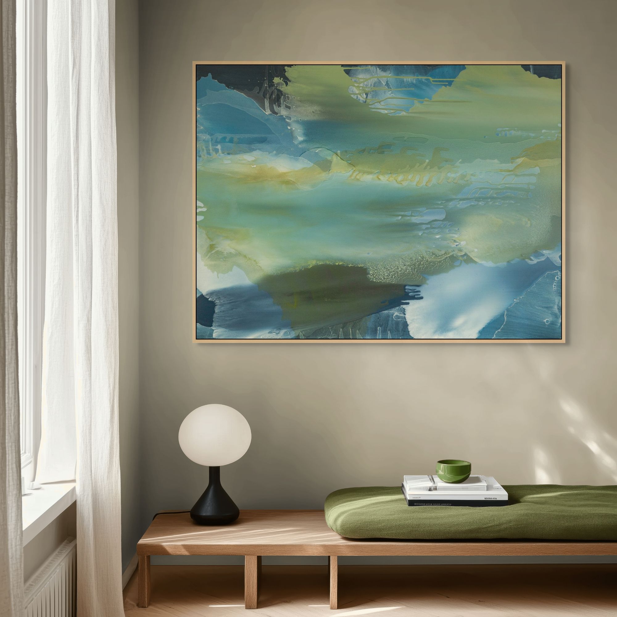 Stormy and Splendid | Framed Canvas