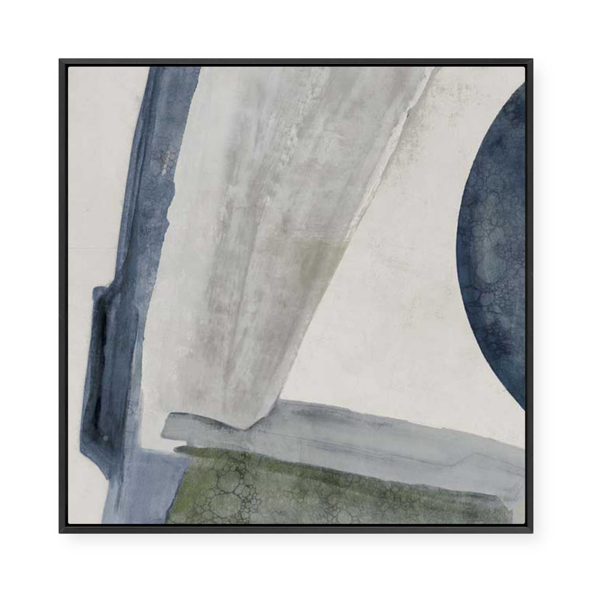 Structured Serenity II | Framed Canvas
