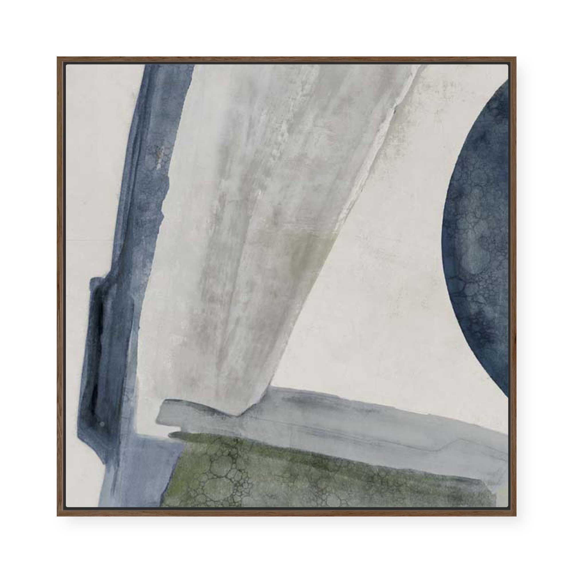 Structured Serenity II | Framed Canvas
