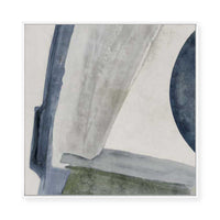 Structured Serenity II | Framed Canvas
