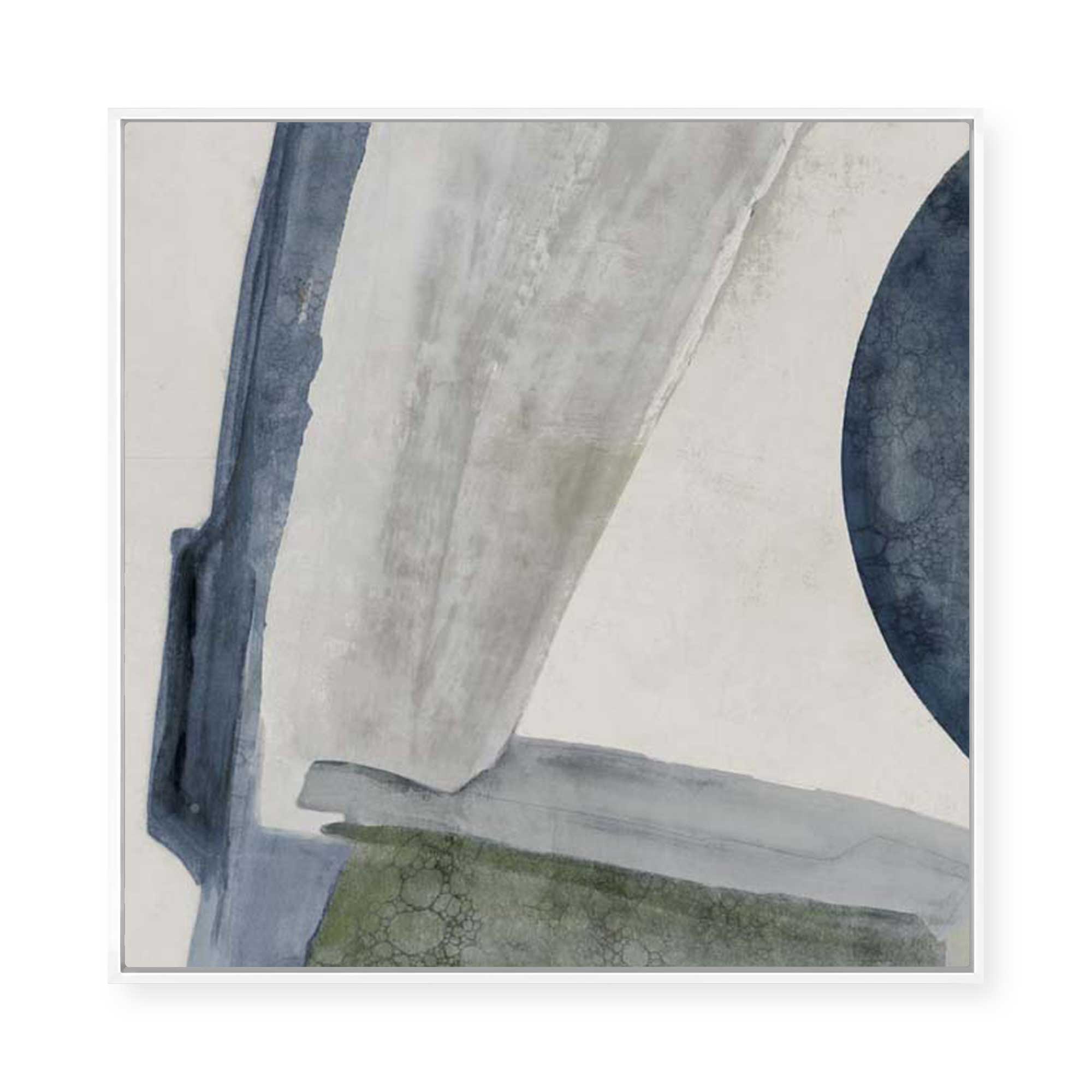Structured Serenity II | Framed Canvas