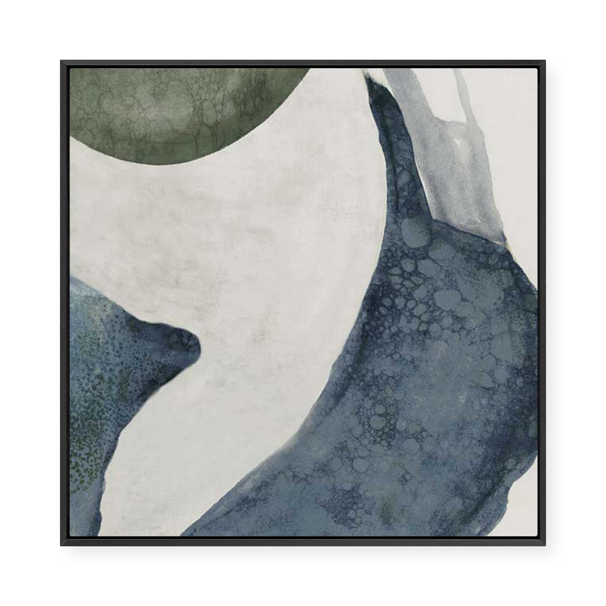Structured Serenity I | Framed Canvas