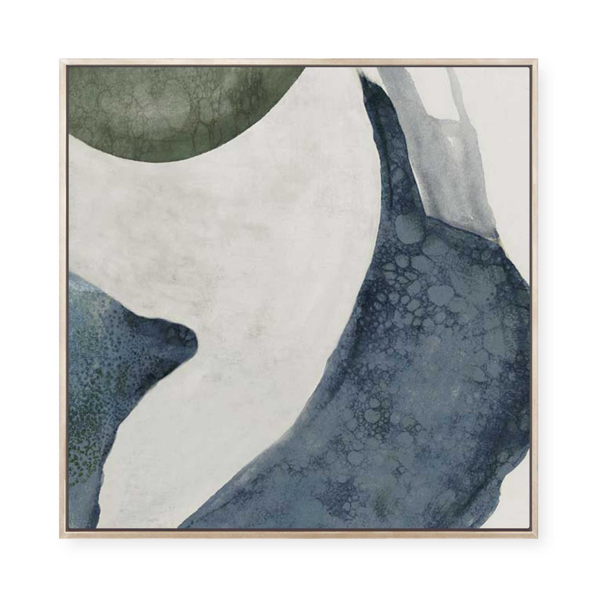 Structured Serenity I | Framed Canvas
