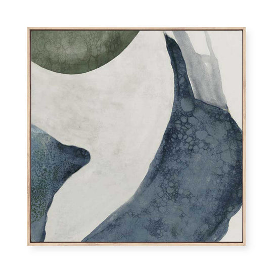 Structured Serenity I | Framed Canvas