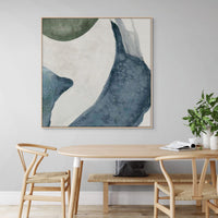 Structured Serenity I | Framed Canvas