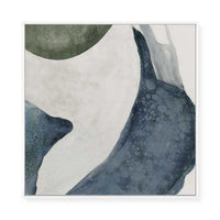 Structured Serenity I | Framed Canvas