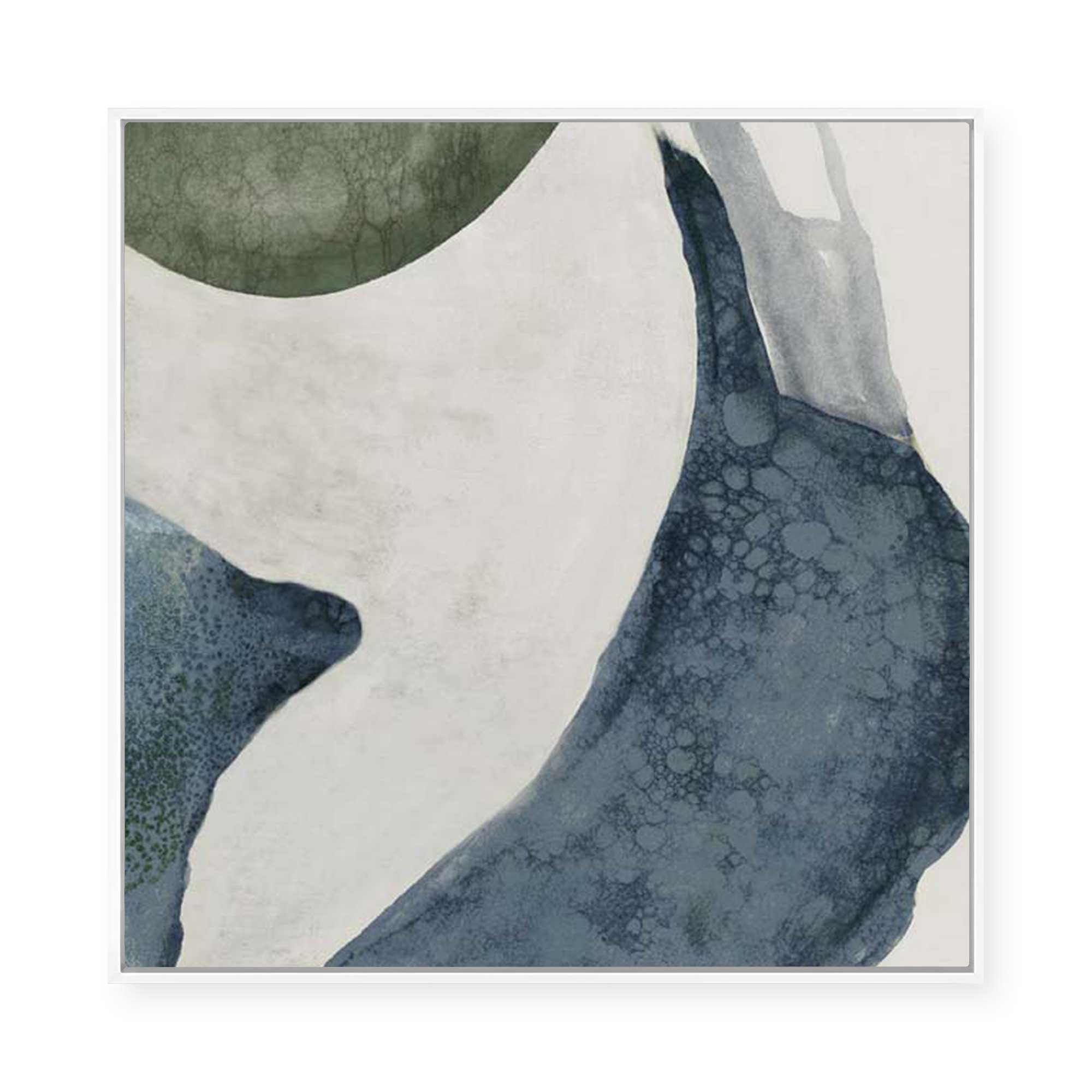 Structured Serenity I | Framed Canvas
