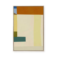 Study in Ochre | Framed Canvas